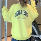 Loose-fit Long-sleeve Zip-up Sweatshirt