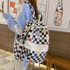 Checker Backpack / Bag Charm / Set