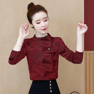 Geometry Knit Top