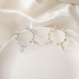 Faux Pearl Ear Cuff Earring