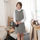 Sleeveless Gingham Dress