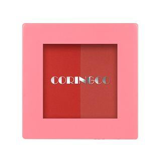 Coringco - Pink Square Dual Cheek (#no 02) 10g
