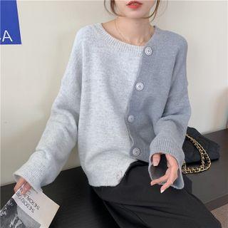 Asymmetrical Paneled Cardigan