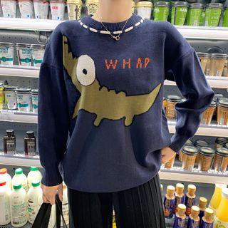 Dinosaur Jacquard Sweater