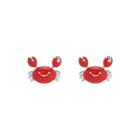 925 Sterling Silver Crab Earring As Shown In Figure - One Size