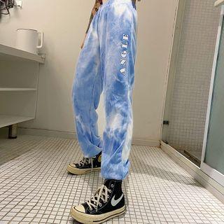 Tie-dye Harem Sweatpants