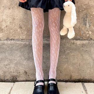 Fishnet Lace Tights