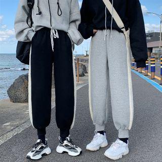 Two-tone Panel Hoodie / Sweatpants