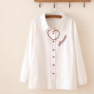 Lettering Blouse