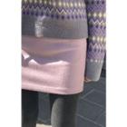 Plain Thick H-line Miniskirt