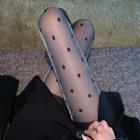 Dotted Tights Dots - Black - One Size