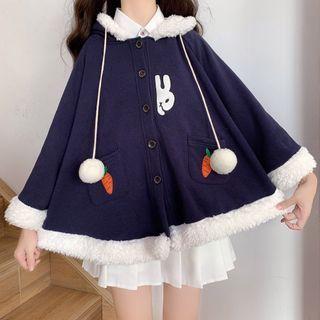 Rabbit Ear Button-up Coat