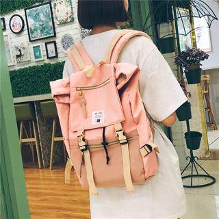 Nylon Buckled Backpack