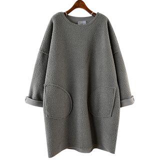 Fleece Long Pullover