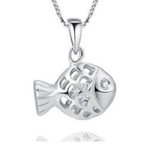Sterling Silver Fish Pendant