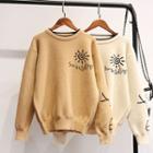Sun Pattern Sweater