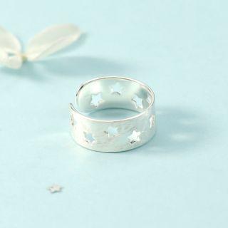 Cutout Star Alloy Open Ring As Shown In Figure - One Size