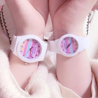 Printed Plastic Strap Watch