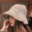 Knit Bucket Hat As Shown In Figure - One Size
