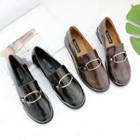 Low-heel Buckled Loafers