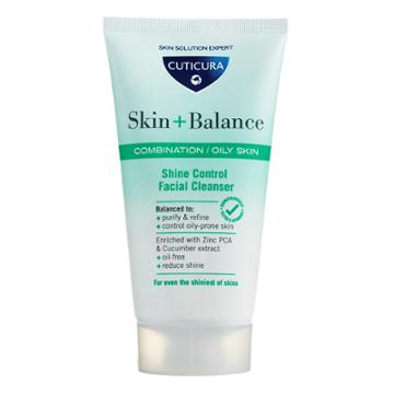 Cuticura - Skin + Balance Shine Control Facial Cleanser (combination And Oil Skin) 150ml
