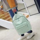 Canvas Backpack Green - One Size