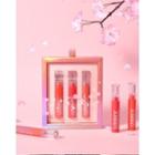 Imunny - Cherry Blossom Edition Lip Pleasure Glaze Tint Set 3 Pcs
