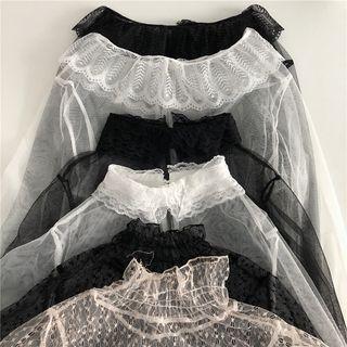 Long-sleeve Lace Top (various Designs)