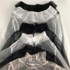 Long-sleeve Lace Top (various Designs)