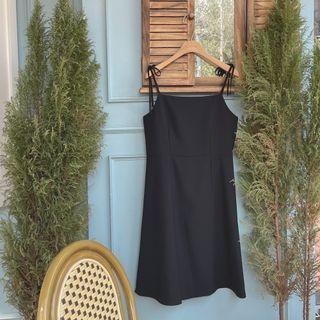 Strappy Flared Pinafore Dress
