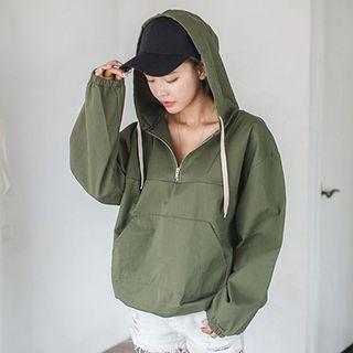 Zip Loose-fit Hoodie