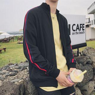 Stripe Long-sleeve Jacket