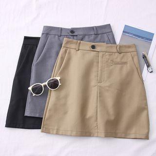 Details High-waist Mini Skirt