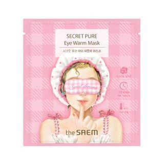 The Saem - Secret Pure Eye Warm Mask 1pc 1pc