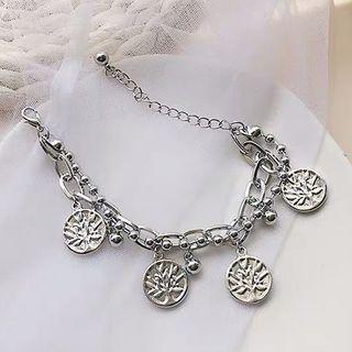 Tree Disc Bracelet