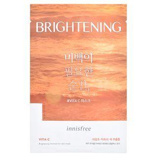Innisfree - Brightening Moment For Skin Mask Vita C - 1pc