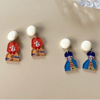 Cartoon Stud Earring/clip-on Earring