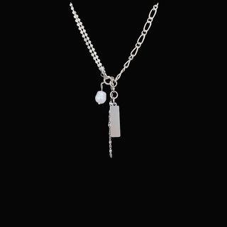 Pendant Necklace 1 Pc - Necklace - Silver - One Size