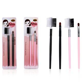 Set: Eyebrow Comb + Eyebrow Brush