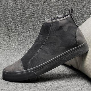Camo High Top Sneakers