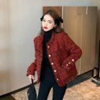 Tweed Jacket Red - One Size