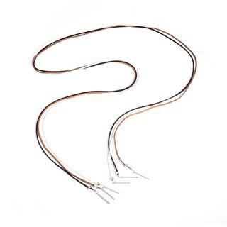 Stick-accent String Necklace