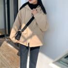 Reversible Zip-up Hooded Jacket