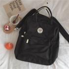 Logo Top Handle Backpack