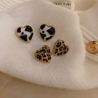 Milk Cow / Leopard Print Alloy Earring