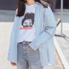 Long-sleeve Loose-fit Striped Shirt