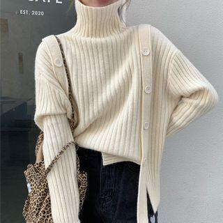 Rivet Turtleneck Sweater