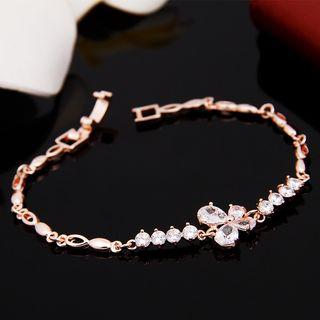 Butterfly Rhinestone Bracelet