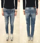 Distressed Slim-fit Jeans