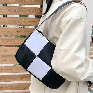 Checkered Shoulder Bag